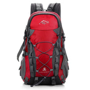 Klystro Supply 'Electron 40' Trekking Backpack (Crimson Red)